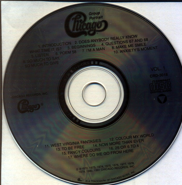 Chicago (2) : Group Portrait (4xCD, Comp)