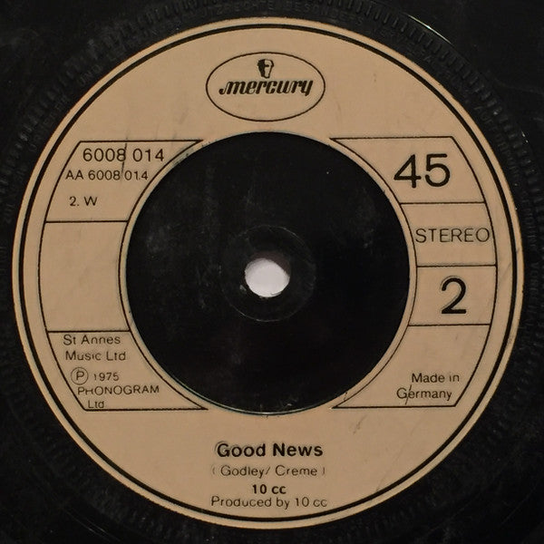 10cc : I'm Not In Love (7", Single, Ger)