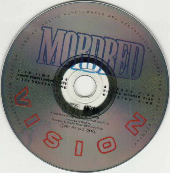 Mordred : Vision (CD, MiniAlbum)