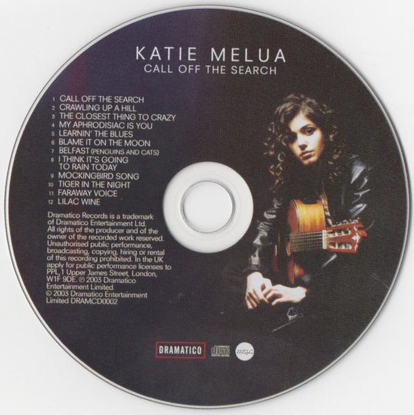 Katie Melua : Call Off The Search (CD, Album, Enh)