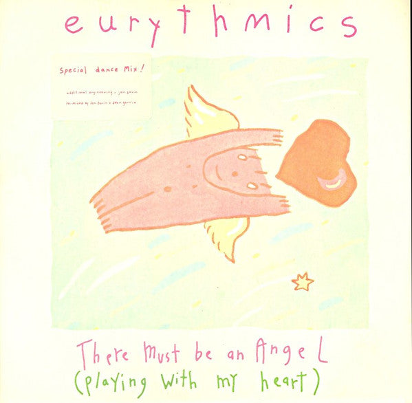 Eurythmics : There Must Be An Angel (Playing With My Heart) (12", Single)
