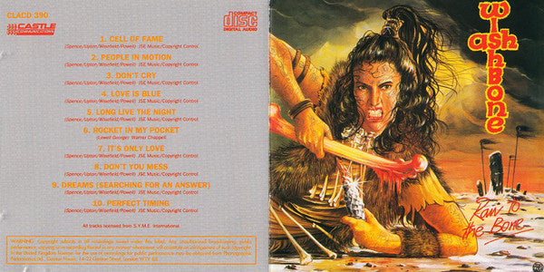 Wishbone Ash : Raw To The Bone (CD, Album, RE)