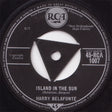 Harry Belafonte : Island In The Sun (7", Single)