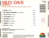 The Miles Davis Quintet : New York City, Philharmonic Hall At Lincoln Center, February 12, 1964 (CD, Comp)