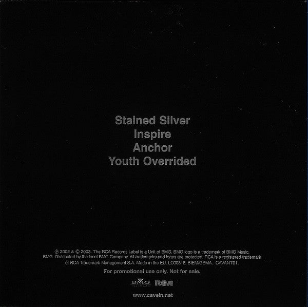 Cave In : Four Songs From The LP Antenna. (CD, Promo, Smplr)