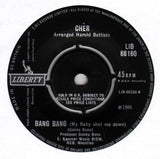 Cher : Bang Bang (My Baby Shot Me Down) (7", Single)