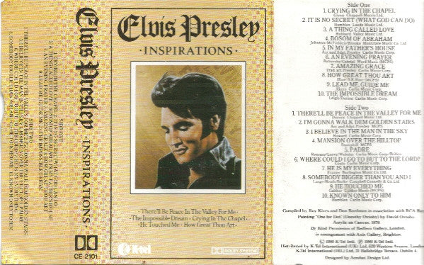 Elvis Presley : Inspirations (Cass, Album, Comp)