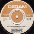 Flower Pot Men : Let's Go To San Francisco (Parts 1 & 2) (7", Single)