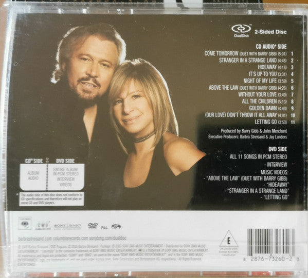 Barbra Streisand : Guilty Too (Hybrid, DualDisc, Album, PAL, 2-s)