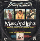 Imagination : Music And Lights (7", Single)