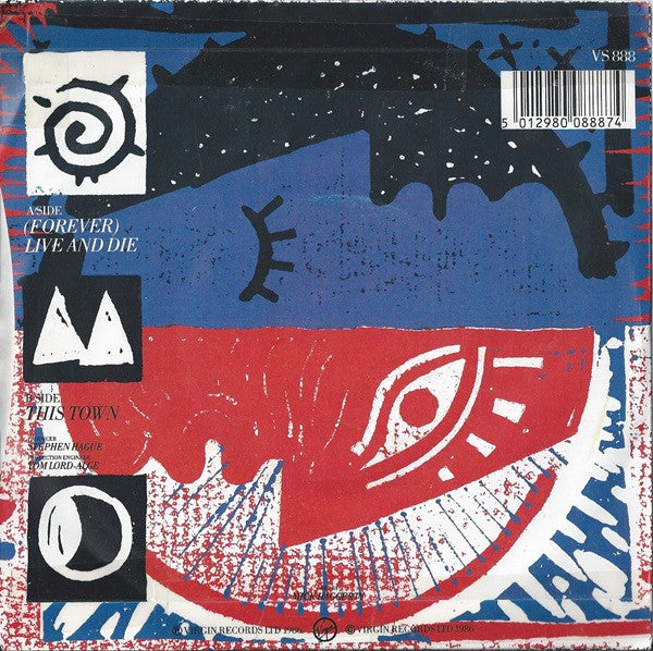 Orchestral Manœuvres In The Dark* : (Forever) Live And Die (7", Single)