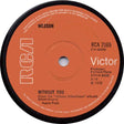 Harry Nilsson : Without You (7", Single, Sol)