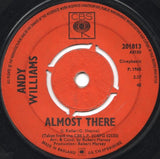 Andy Williams - Almost There (7) (Very Good (VG)) - DaddyPop