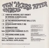 Ten Years After : Undead (CD, Album, RE)