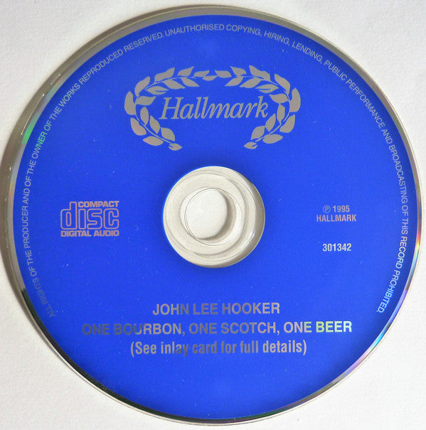 John Lee Hooker : One Bourbon, One Scotch, One Beer (CD, Comp)