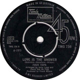 Four Tops : It's All In The Game (7", Single, Pus)