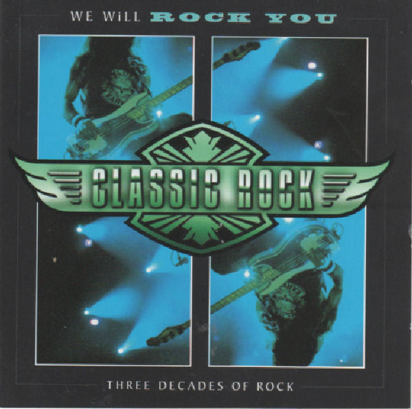 Various : Classic Rock: We Will Rock You (Three Decades Of Rock) (2xCD, Comp)
