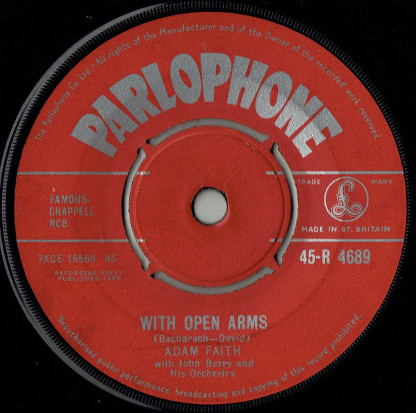 Adam Faith With John Barry & His Orchestra - How About That ! (7) (Good Plus (G)) - DaddyPop