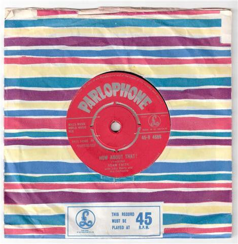 Adam Faith With John Barry & His Orchestra - How About That ! (7) (Good Plus (G)) - DaddyPop