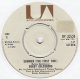 Bobby Goldsboro : Summer (The First Time) (7", Single)