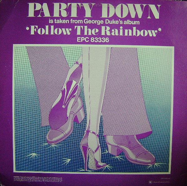 George Duke : Party Down b/w Reach For It & Dukey Stick (12", Ltd)