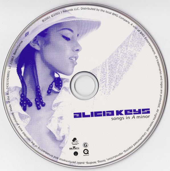 Alicia Keys - Songs In A Minor (CD) (Very Good Plus (VG)) - DaddyPop