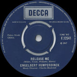 Engelbert Humperdinck : Release Me (7", Single)