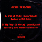 Chris Farlowe : Out Of Time (7", RE)