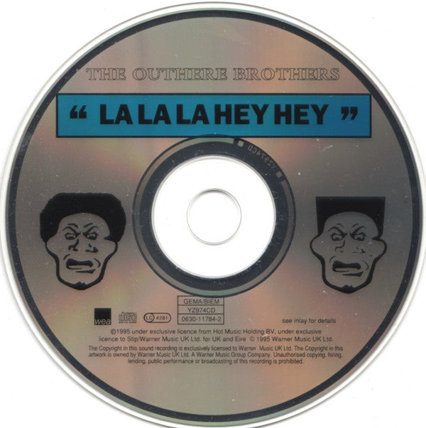 The Outhere Brothers : La La La Hey Hey (CD, Single)