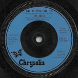 The Babys : Isn't It Time  (7", Single, Blu)