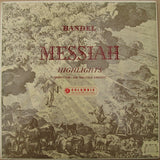 Georg Friedrich Händel, Sir Malcolm Sargent : Messiah Highlights (LP, Mono)