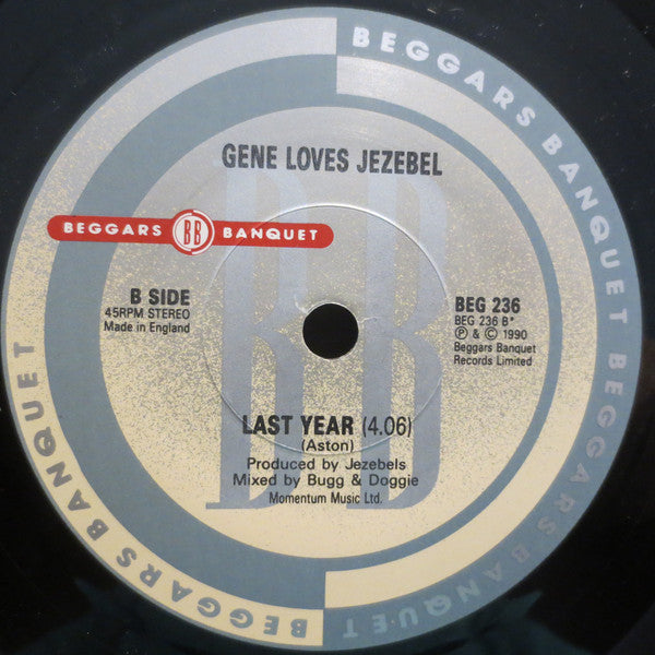 Gene Loves Jezebel : Jealous (7", Single)