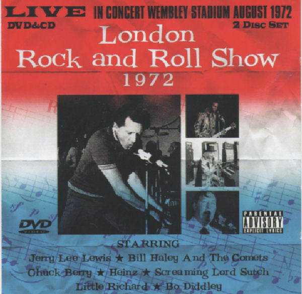 Various : London Rock And Roll Show 1972 (CD, Comp + DVD, RE)