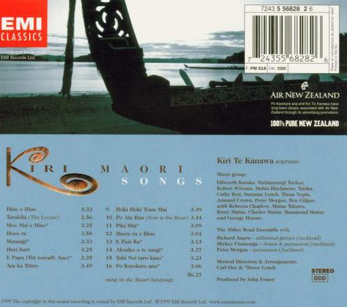 Kiri Te Kanawa : Maori Songs (CD, Album)