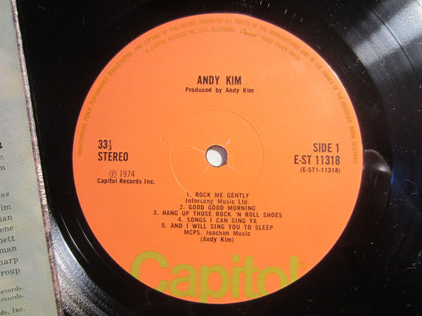 Andy Kim : Andy Kim (LP, Album)