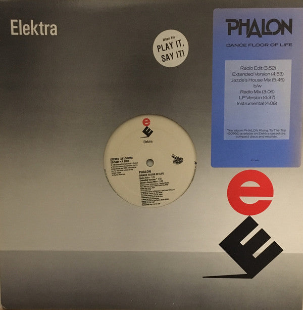 Phalon Alexander : Dance Floor Of Life (12", Promo)