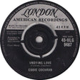 Eddie Cochran : Undying Love / Stockin's 'N' Shoes (7", Single)