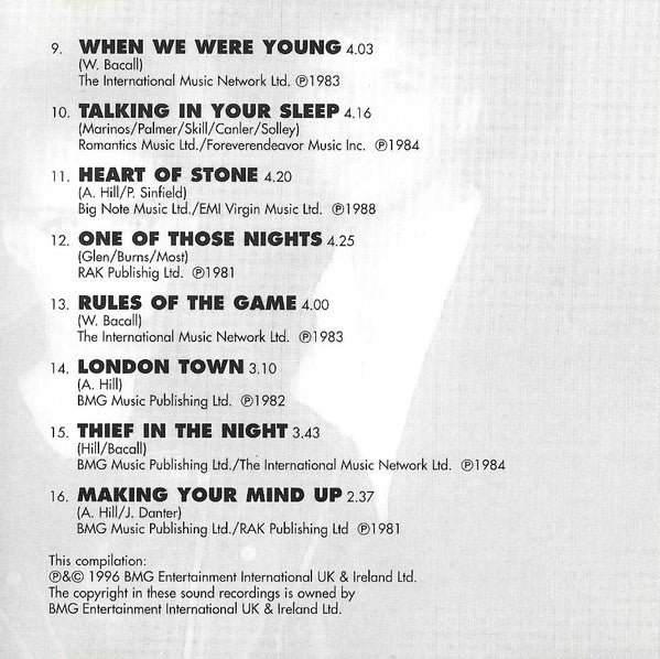 Bucks Fizz : The Best Of Bucks Fizz (CD, Comp)