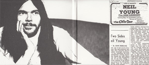 Neil Young : Live At The Cellar Door (CD, Album)