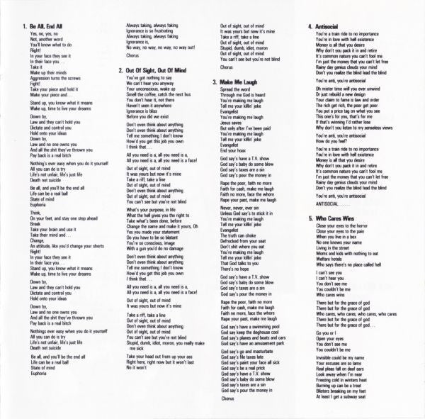 Anthrax : State Of Euphoria (CD, Album, RE)