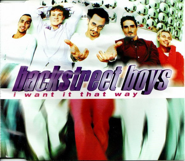 Backstreet Boys : I Want It That Way (CD, Single)