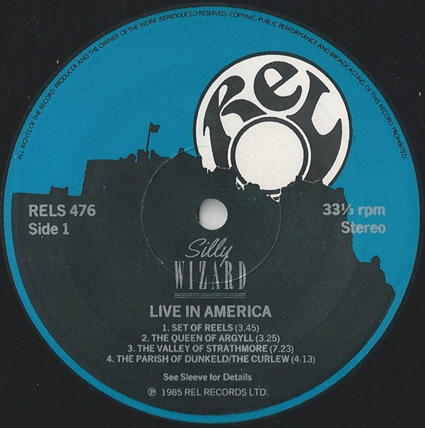 Silly Wizard : Live In America (LP)