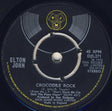 Elton John : Crocodile Rock (7", Single, Kno)