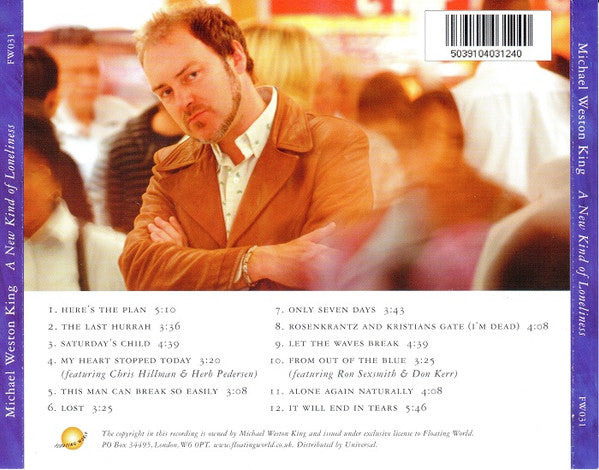 Michael Weston King - A New Kind Of Loneliness (CD) (Very Good Plus (VG)) - DaddyPop