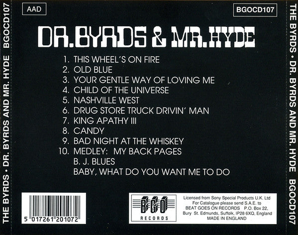 The Byrds : Dr. Byrds & Mr. Hyde (CD, Album, RE)