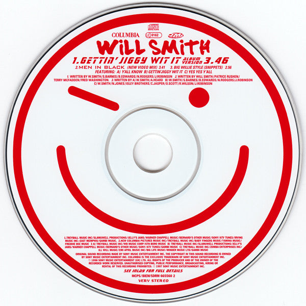 Will Smith : Gettin' Jiggy Wit It (CD, Single, CD1)