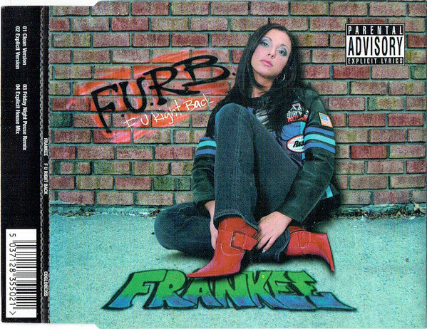 Frankee : F U Right Back (CD, Single)