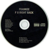 Frankee : F U Right Back (CD, Single)