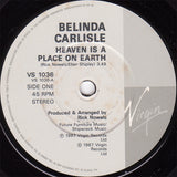 Belinda Carlisle : Heaven Is A Place On Earth (7", Single, Pap)
