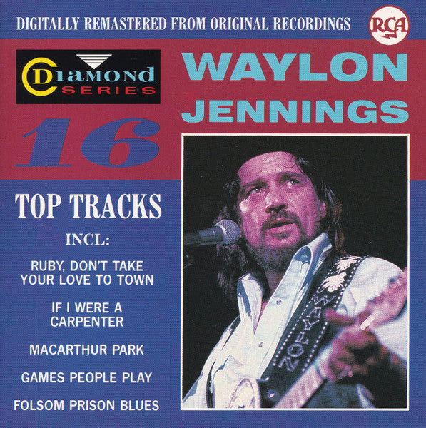 Waylon Jennings : 16 Top Tracks (CD, Comp)